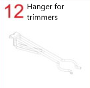Hanger for trimmers