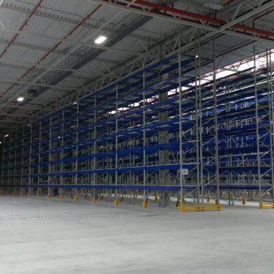 Pallet racks designed for high storage