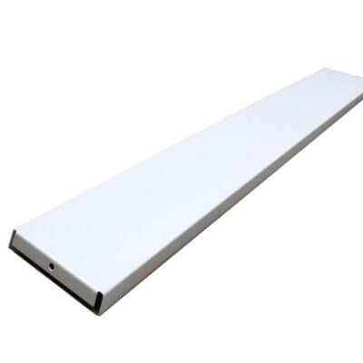 Top cover for shopping shelves