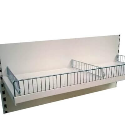 wire shelf separators for shopping shelves